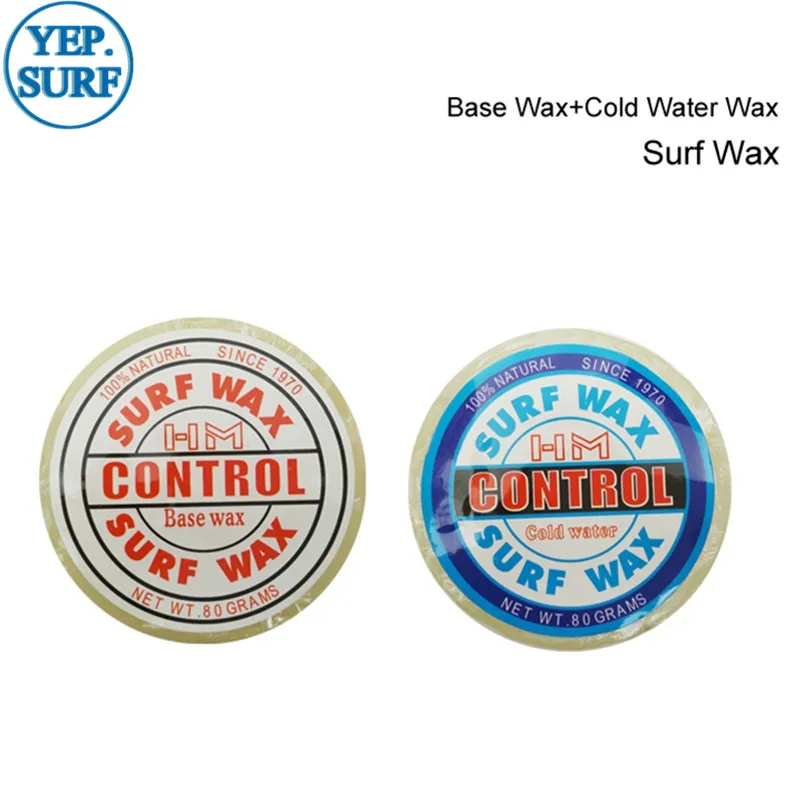 Natural Wax Base for Surfboard, Cold Water Wax, Outdoor Surfboard, Sports