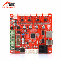 Anet A3 A6 A8 Plus E10 E12 E16 V1.7 Mainboard Control Board For RepRap Ramps1.4 2004/12864LCD Impresora 3d Printer Motherboard