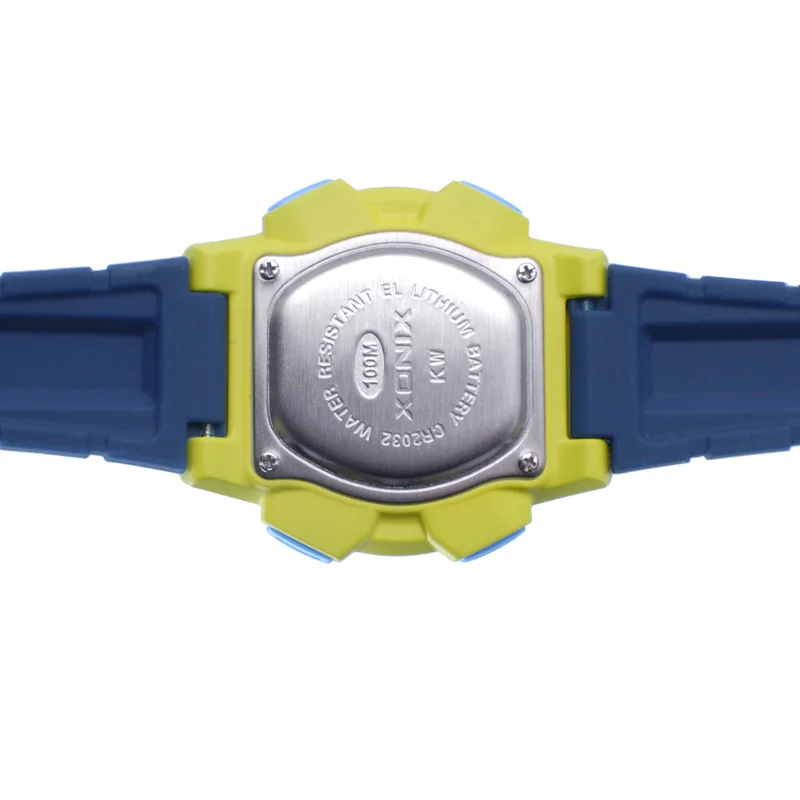 GOLDEN 2024 New Fashion LED Luminous Swim Diver Waterproof 100m Girls Candy Electronic Outdoor Sports Student Watch KW