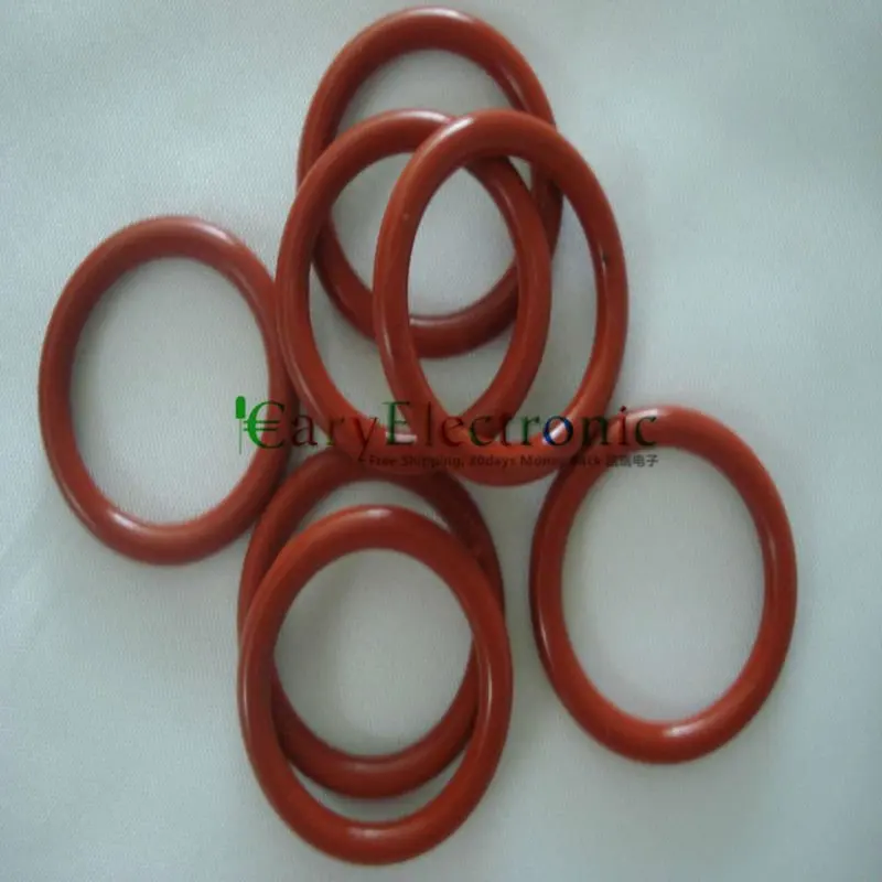 Wholesale and retail 19mm Tube Dampers Silicone Ring fit shuguang 12AX7 12AU7 12AT7 12BH7 EL84 20pcs for tube amp free shipping