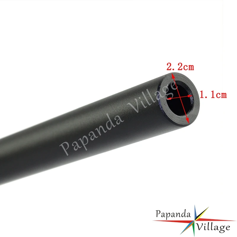 Papanda Motorcycle Black Aluminum 13cm Rises Bars 7/8\