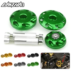 Motorcycle CNC Aluminum Fairing Bolts Frame Hole Caps Screws for Kawasaki Z1000 Z1000SX NINJA 1000 2010 - 2019 2020 2021 2022