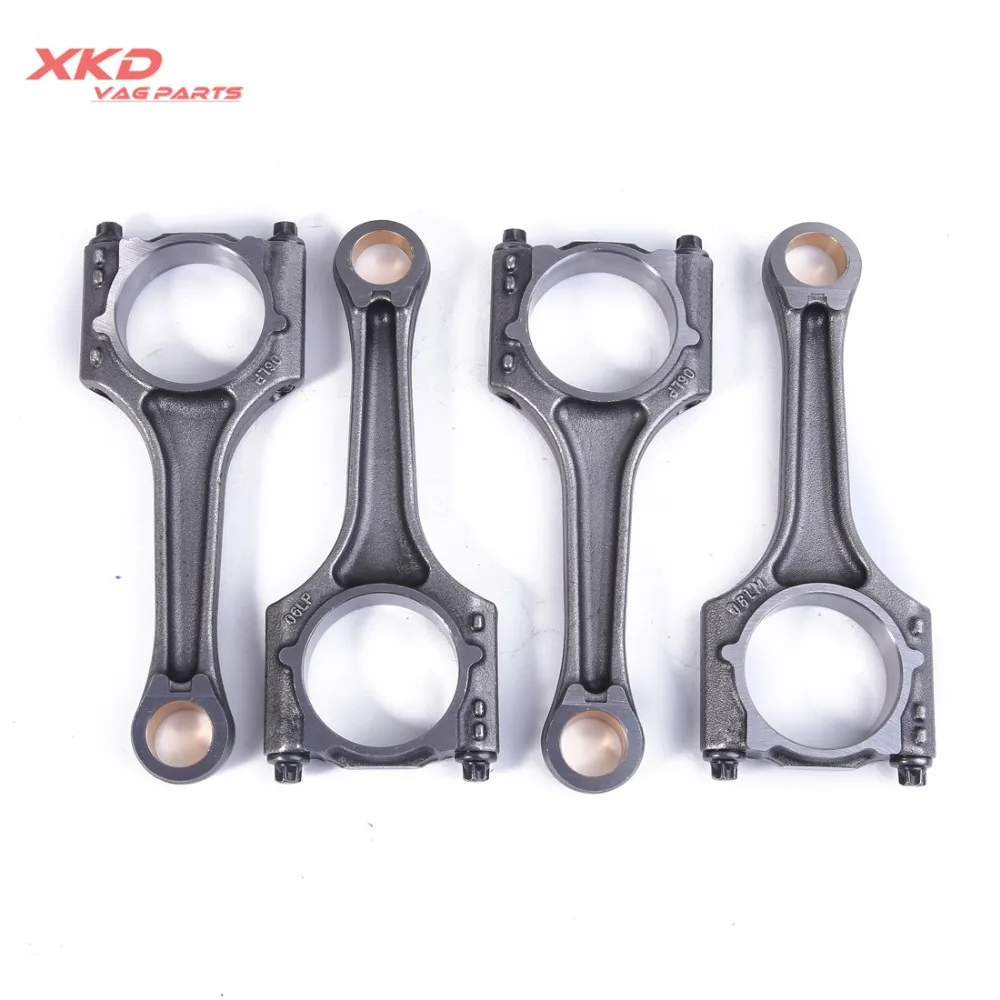 4pcs Connecting Rod 21mm Piston Pin For V-W Golf Jet-ta Passat EOS  Passat CC Tiguan Au-di A3 Q5 TT 2.0T