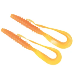 LureGee Mad Wag 90mm Fishing Soft Lures Artificial Worm Soft Baits Predator Silicone Fishing Soft Wobblers Fishing Lures So