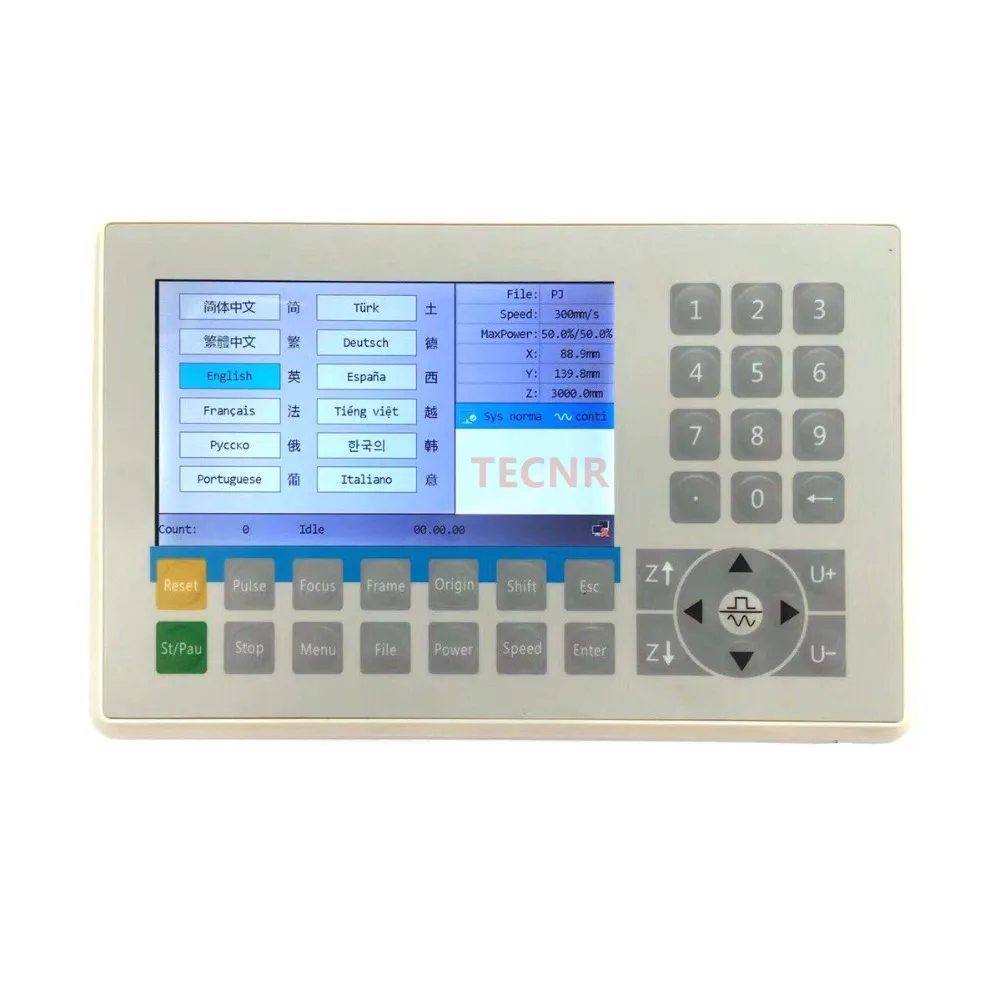 Imagem -04 - Ruida Rdc6445 Rdc6445g Rdc6445s Controlador da Máquina do Laser para a Elevação Rdc6442 Rdc6442g da Máquina de Corte da Gravura do Laser do Co2