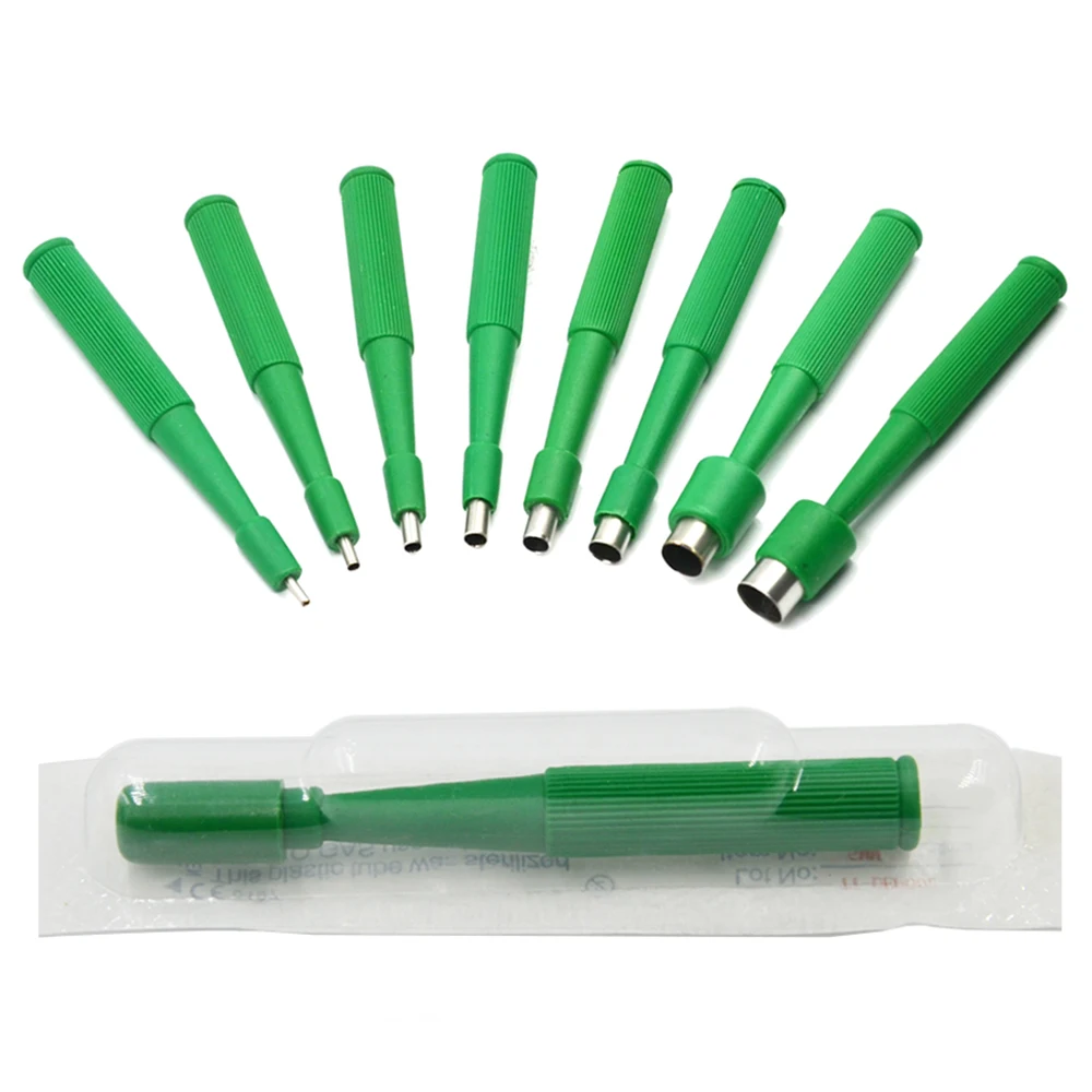 1Piece Biopsy Dermal Punch Sterilized Disposable Punches for Dermal Anchors Puncher Piercing Tools