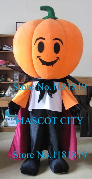 

New Halloween Pumpkin Mascot Costume Adult Cartoon Character Hot Sale Halloween Pumpkin Mascotte Fancy Dress Anime Cosplay Kits