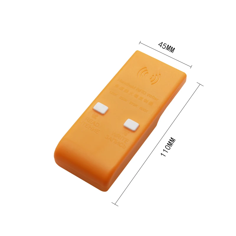 Handheld 125/250/375/500KHz RFID ID  Card Writer/Copier Duplicator Rewritable ID Keyfobs Tags Card Programmer Reader