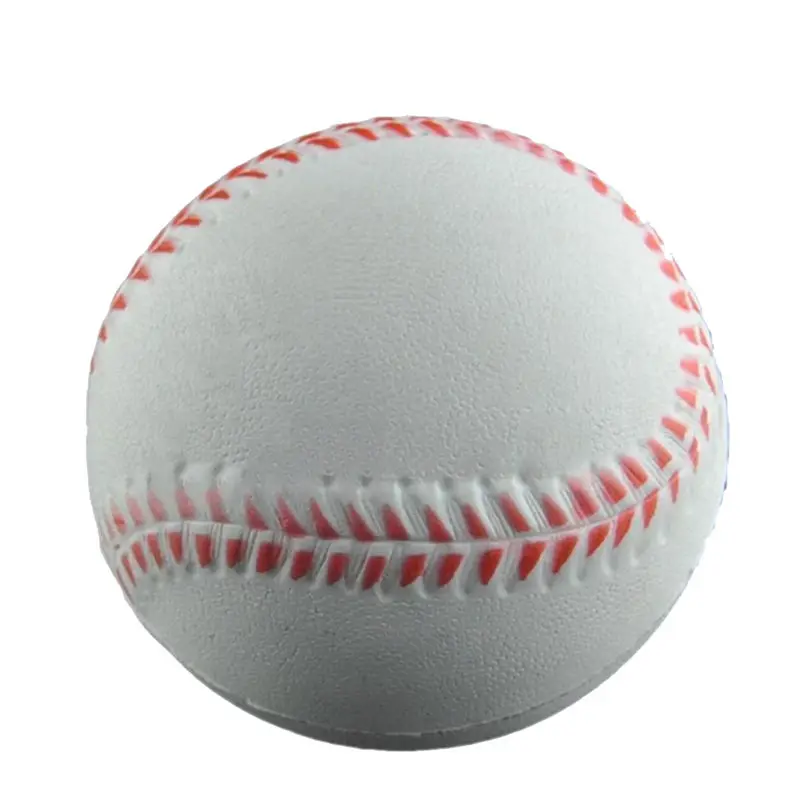 New Hot Hand Wrist Exercise Ball Baseball Shape Stress Relief Relaxation Squeeze Soft Foam Ball 6CM