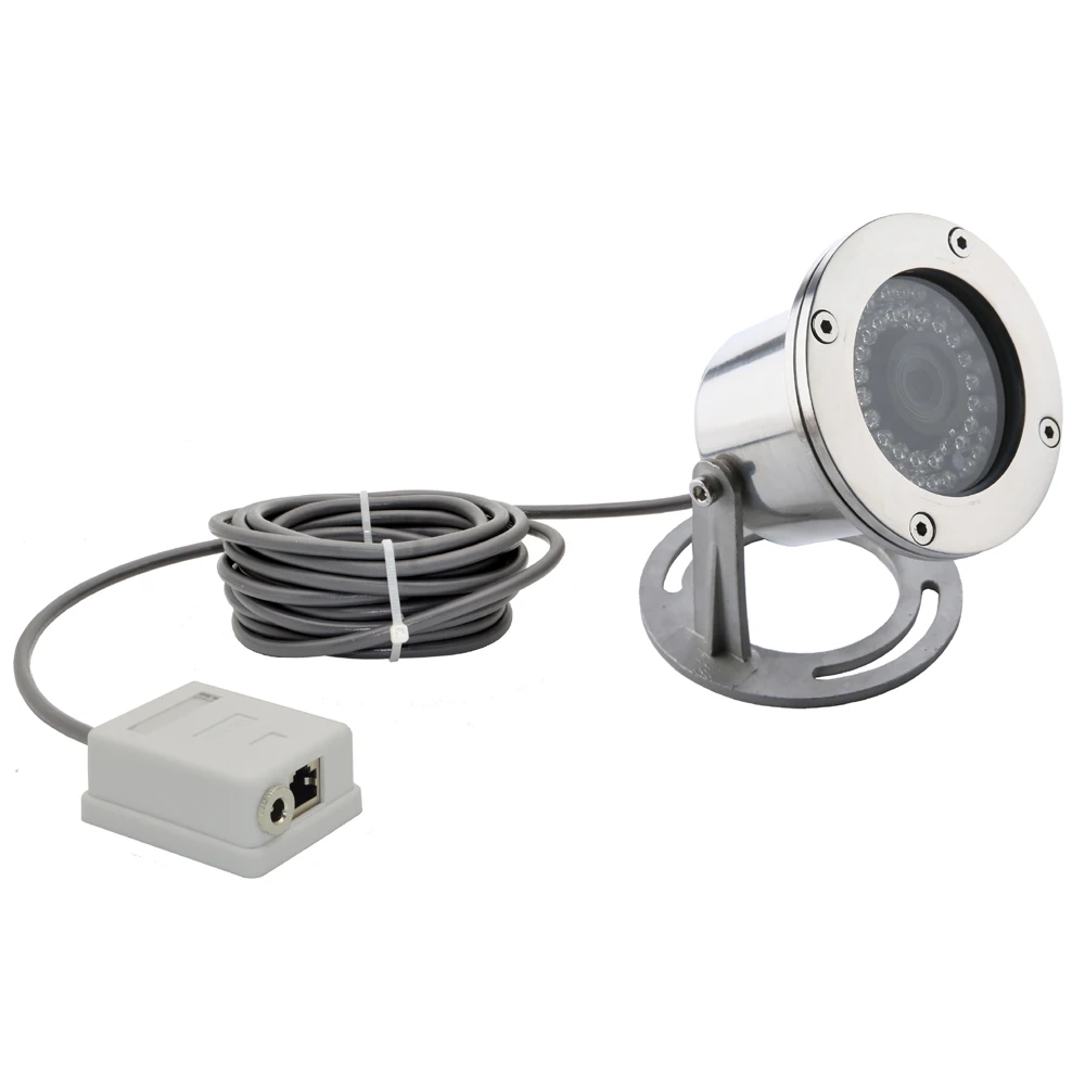 Stainless Steel 1440P Underwater POE IP Network Camera Support Multi-browser & Free APP Remote Monitor Onvif Compatible with NVR