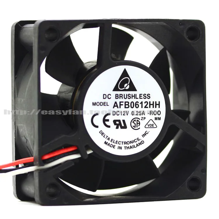 

brand new DELTA AFB0612HH-R00 6025 12V 0.25A H3C S7502 cooling fan