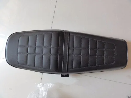 Universal CG Motorcycle Seat Assy CG125 CG150 ZJ125 XF125 Black Seat Cover Retro Cushion Plastic Bottom Plate