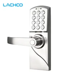 LACHCO Electronic Code Door Lock Digital Smart Keypad Password + Backup Key Smart Entry  L16070BS