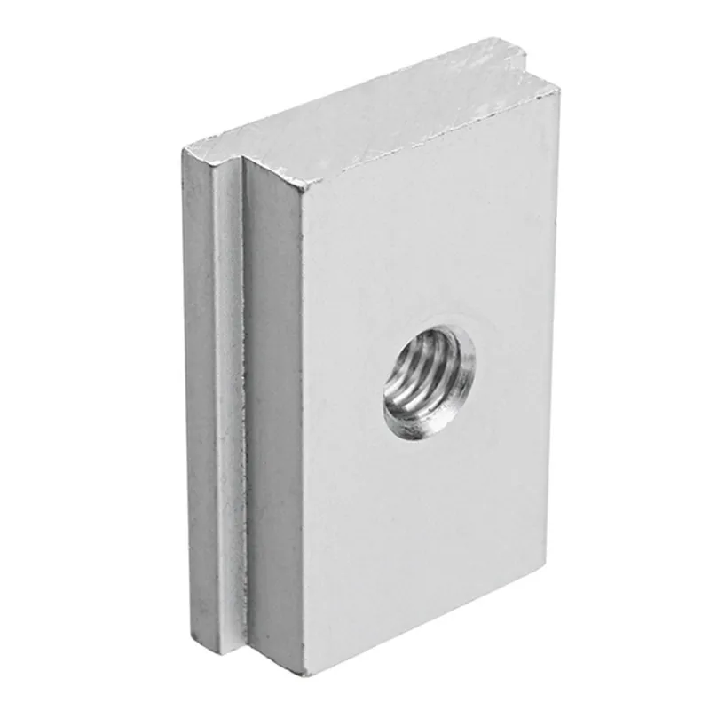 6 Pezzi M6 T-Track Slider Dado Scorrevole In Lega Di Alluminio T Slot Per Profilo Di Fissaggio Per Utensili Per Lavorazione Del Legno 87963032 - Foto 5