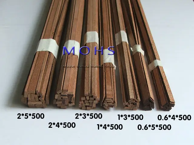 high quality  20pcs/lot sapele wood slats classical wooden sailboat slats sapele slats scale wooden warship sapele wood batten