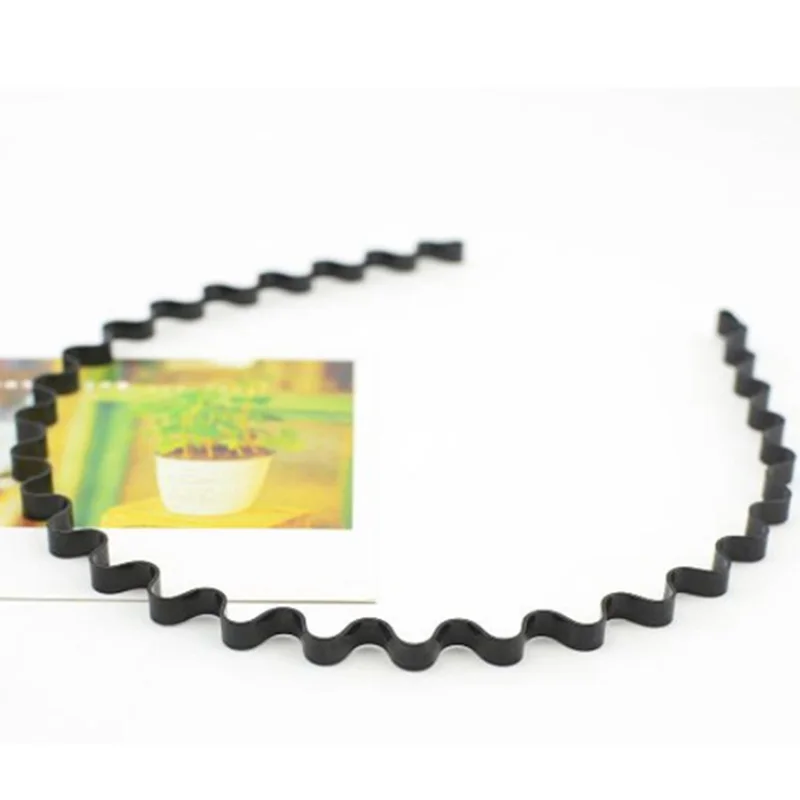 Hot Sale Wave Shape Hair Clip Women And Handsome Men Beauty modeling tool Black Simple Wavy Hair Clip Beauty Hair accessories