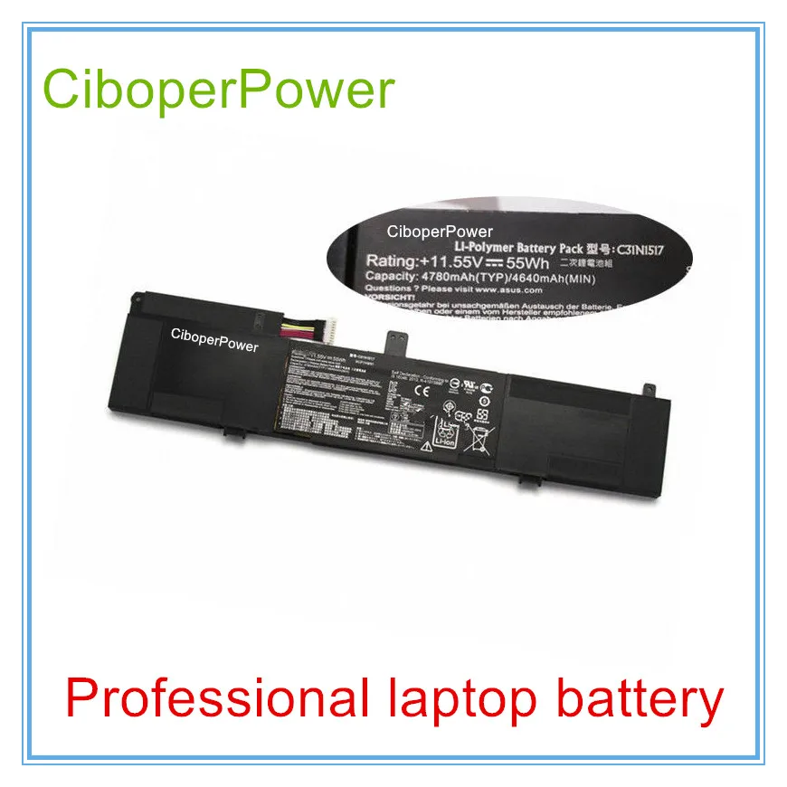 

Original Battery for laptop battery for TP301 TP301U TP301UA TP301UA6200 TP301UA6500