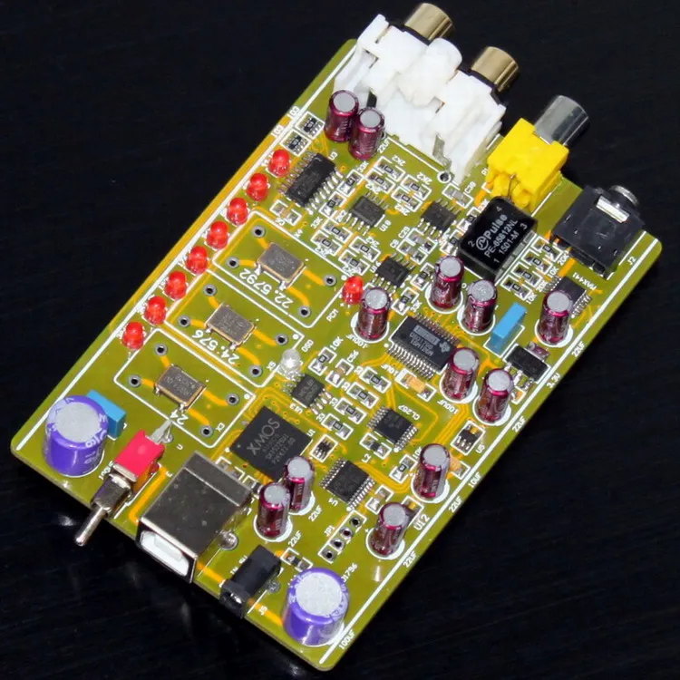 

DSD1796 + MAX441 + XMOS U8 Decoder Decode Board Supprot DSD64 DSD128 DSD256 Format