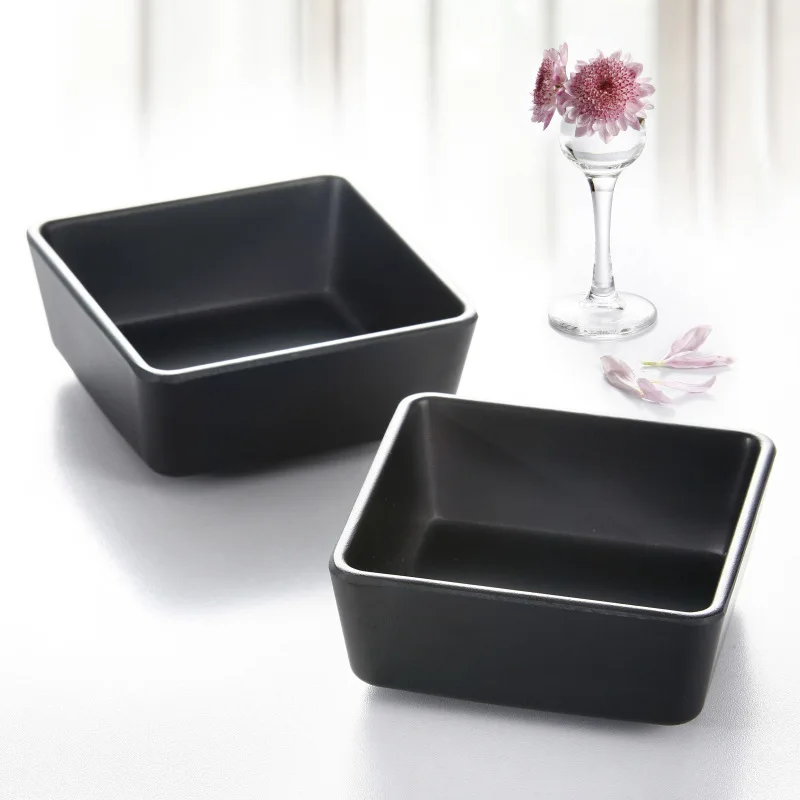 Imitation Porcelain Dinnerware Dinner Plates Tapas Dish With Hot Pot Restaurant A5 Melamine Dish Melamine Tableware