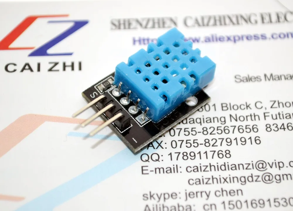 orignial-sensor Temperature and humidity sensor module Fapplication DHT-11 DHT11+PCB