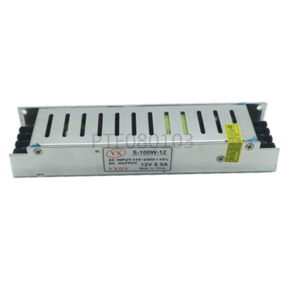 12V AC 85-265V DC12V 8.5A 100W lighting transformer AC220V 100W  is a LED lamp with an adapter for the LED drive of the DC 12V