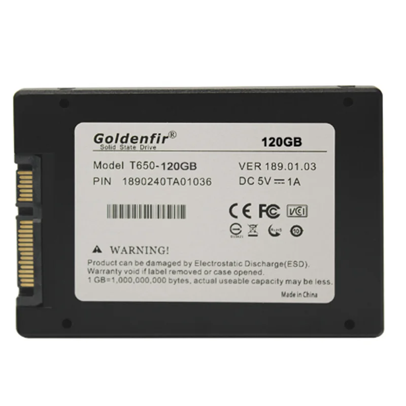 Imagem -04 - Ssd 500gb 512gb Goldenfir 2tb tb Hdd Unidade de Disco Rígido Sata Ssd de 500gb 120gb 240gb 256gb Ssd Solid State Drive de Disco Duro Laptop