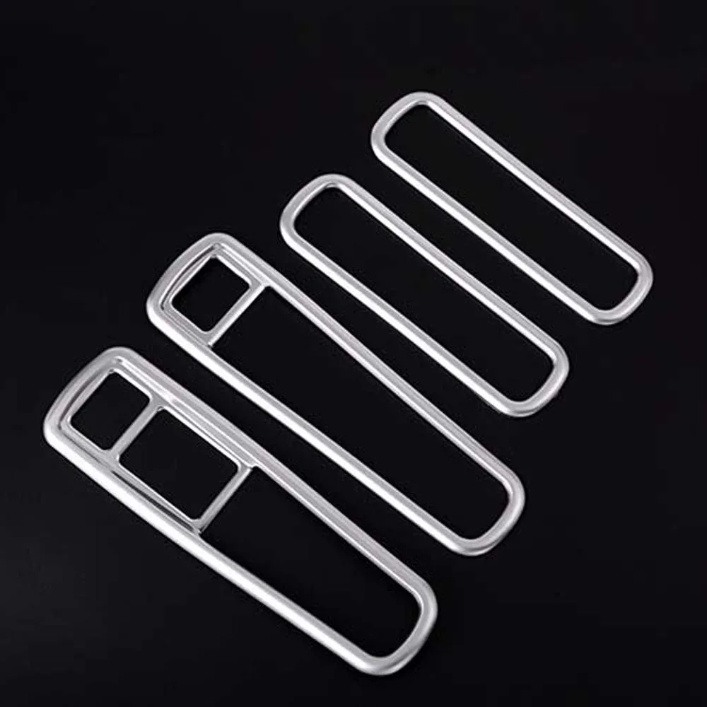 Door Armrest Penal Window Glass Lift Regurator Button Switch Decorative Trim Cover Sticker For XE Interior Accessories