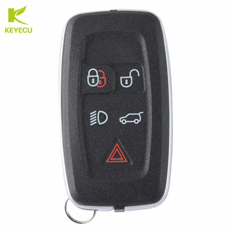 KEYECU sostituzione Smart Remote Key FOB 5 pulsante 315MHz/ 434Mhz per LR4 Range Rover Evoque/ Sport 2010-2015 kprops tf10a con parole