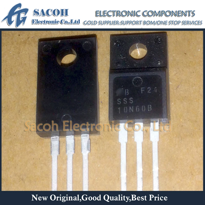 

New Original 10Pcs/Lot SSS10N60B SSS10N60A SSS10N60C SSS10N60 10N60 OR SSS10N80B SSS10N80 10N80 TO-220F 10A 600V Power MOSFET