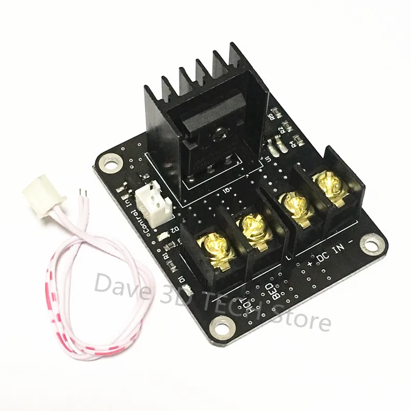 Módulo de expansión MOSFET para impresora 3D, cable de 2 pines, Anet A8, A6, A2, tubo MOS Compatible, expansión de potencia