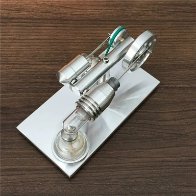 mini Stirling engine  combustion engine steam engine model Physics Educational Toy Teaching Resources Science Experiment Kit