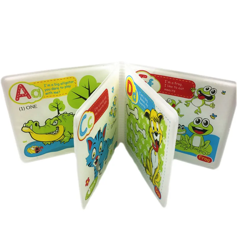 Babybadje Speelgoed Boek Waterdichte Educatief Baby Peuter Speelgoed Bad Brinquedos Para Bebe Oyuncak