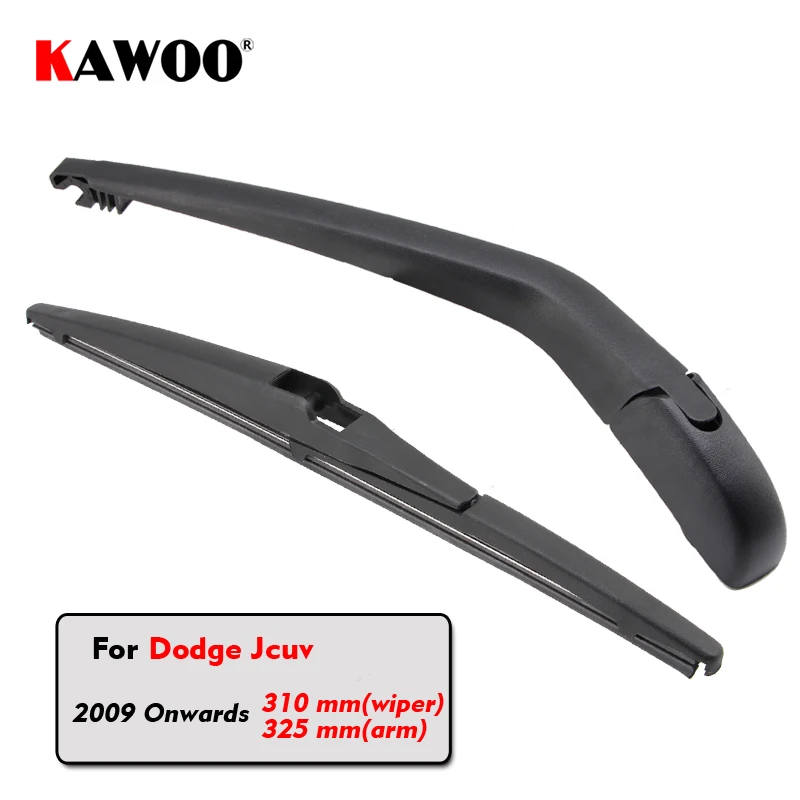 

KAWOO Car Rear Wiper Blade Blades Back Window Wipers Arm For Dodge JCUV Hatchback (2009-) 310mm Car Accessories Styling