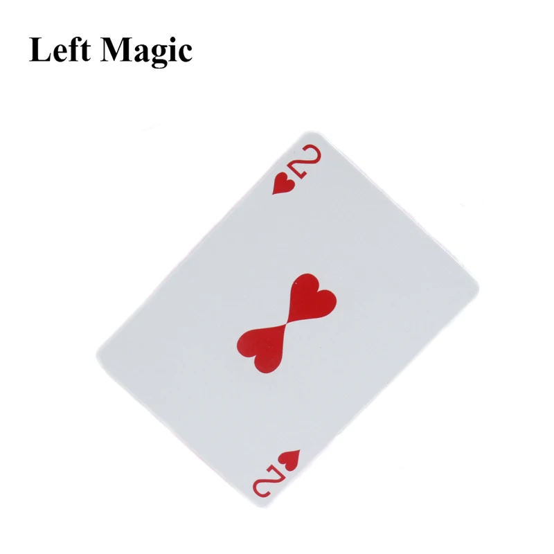 Carte à jouer originale pour Poker, tours de magie, cœur mobile, accessoires de scène, Illusion, magicien, 1 pièces