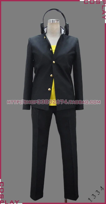 

Problem Children are Coming from Another World, aren't they Izayoi Sakamaki Black Uniform Suit Cosplay Costume S002