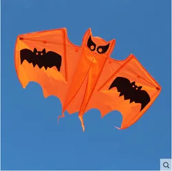 New High Quality Multi-color  55 inch Bat Kite With Handle Line Good Flying   For Kids