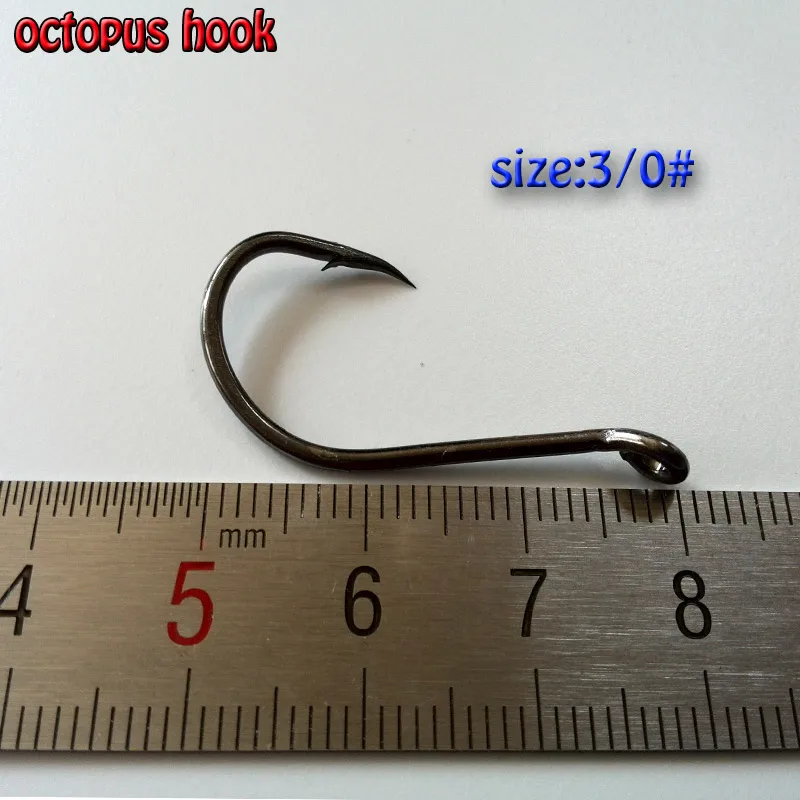 2023new 8299 octopus hooks 3-0#4-0#5-0#6-0# size ,high carbon steel quantity:50pcs/lot