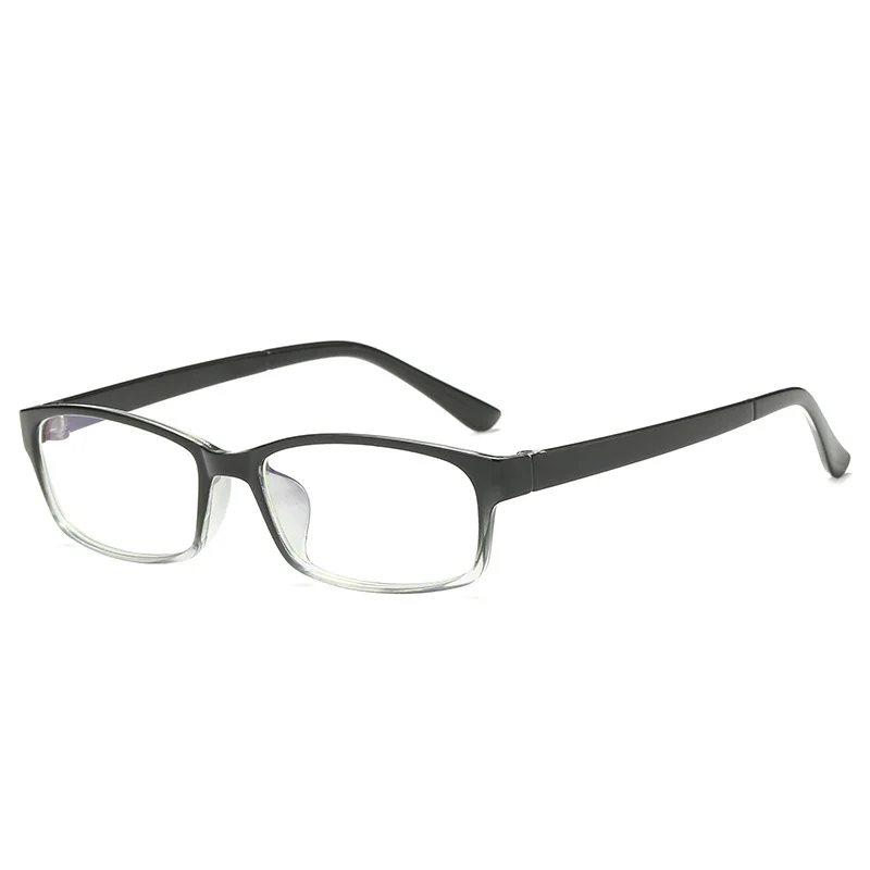 Anti Blue 0 -1 -1.5 -2 -2.5 -3 -3.5 -4 -5 -6 Finished Myopia Glasses Men Short-sight Eyewear Black Transparent Frame Women