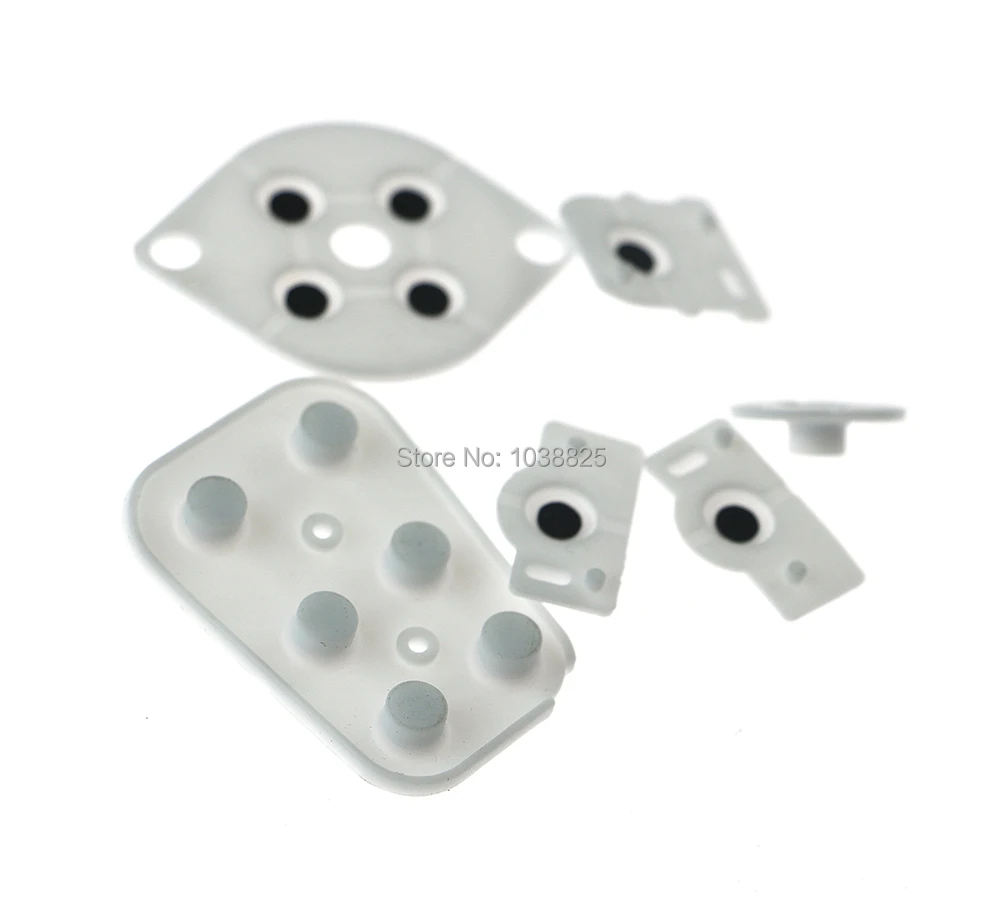 100 مجموعات/وحدة استبدال السيليكون المطاط الوسادة X Y D سادة أزرار لنينتندو N64 تحكم الفرح سادة موصل زر