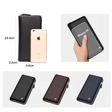 Genuine Leather RFID Wallet for Men with Coin Pocket #3