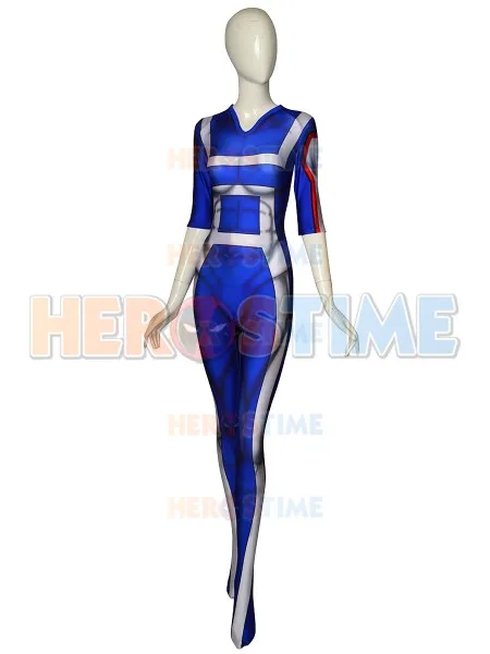 Gym Uniform Mijn Hero Cosplay Kostuum 3D Print Spandex Zentai Bodysuit Cosplay Halloween Kostuum Custom Made