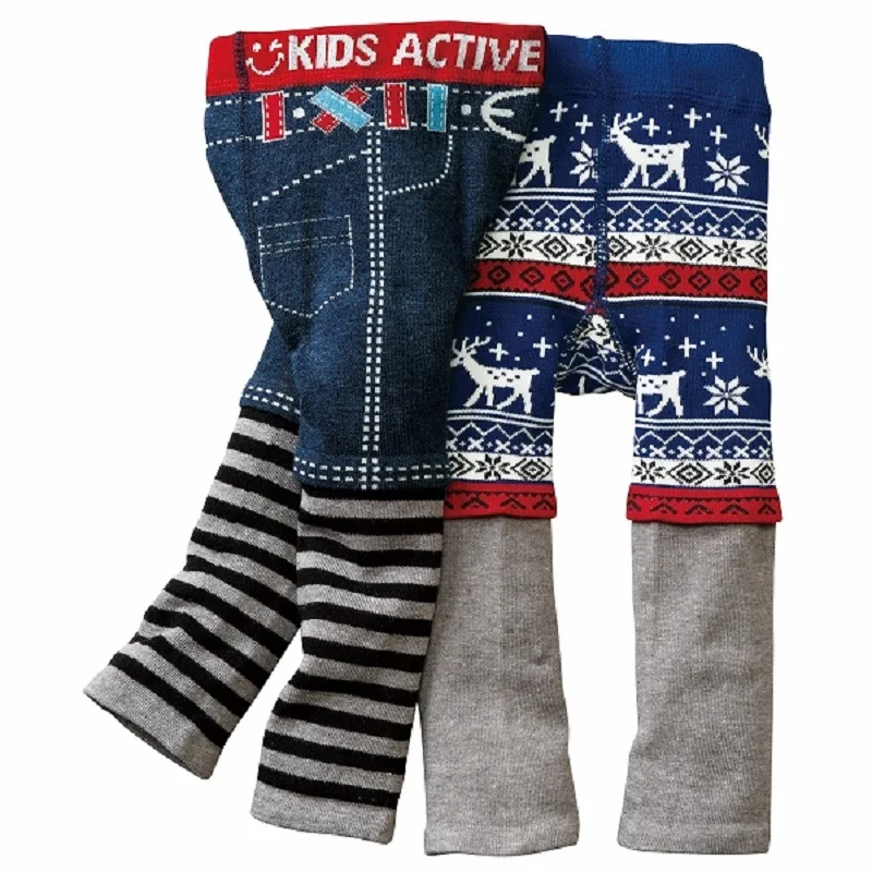 Children Pants Autumn Girls Leggings Kids Trousers Children Leg Warmers Fashion Sport Pants for Boy 2pairs/lot