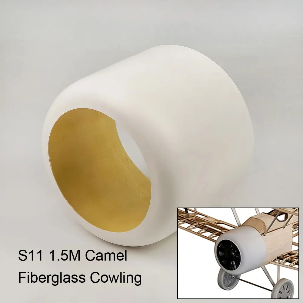 Fiberglass Cowling/Canopy/Cabin PVC for RC Plane Balsa Wood Airplane Pipe J3,Tiger Moth,Space Walker,Camel,RQ7, EX330,Fokker DRI