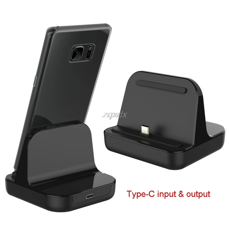 Type-C ชาร์จแท่นชาร์จเดสก์ท็อป USB C 3.1แท่นวางสำหรับโทรศัพท์ Android ขายส่ง & Dropship