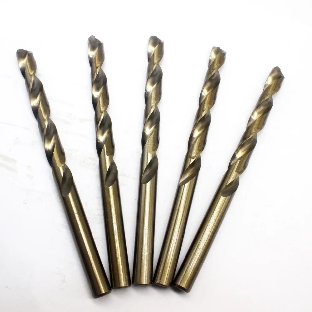 1PC 8.1 8.2 8.3 8.4 8.5 8.6 8.7 8.8 8.9 9.0 milímetros HSS-CO M35 Boa Qualidade Alto Custo Torção Brocas Para Ferramentas de Torno