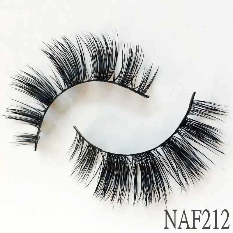 IN USA 300คู่ขนตาปลอม3D Mink Lashes หนา HandMade Full Strip Lashes ความโหดร้ายฟรี Mink ขนตาเทียมมาสคาร่า