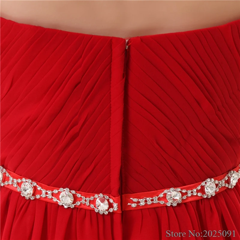 Muestra Real 2019 como en la imagen, vestido largo rojo de graduación, cuentas, cinturón, vestido de noche, largo, 100%