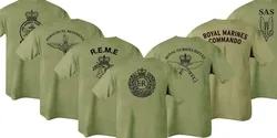 Hmrc para reme rgr rmc sas re army tシャツメンズカジュアルtシャツusaサイズS-3XL