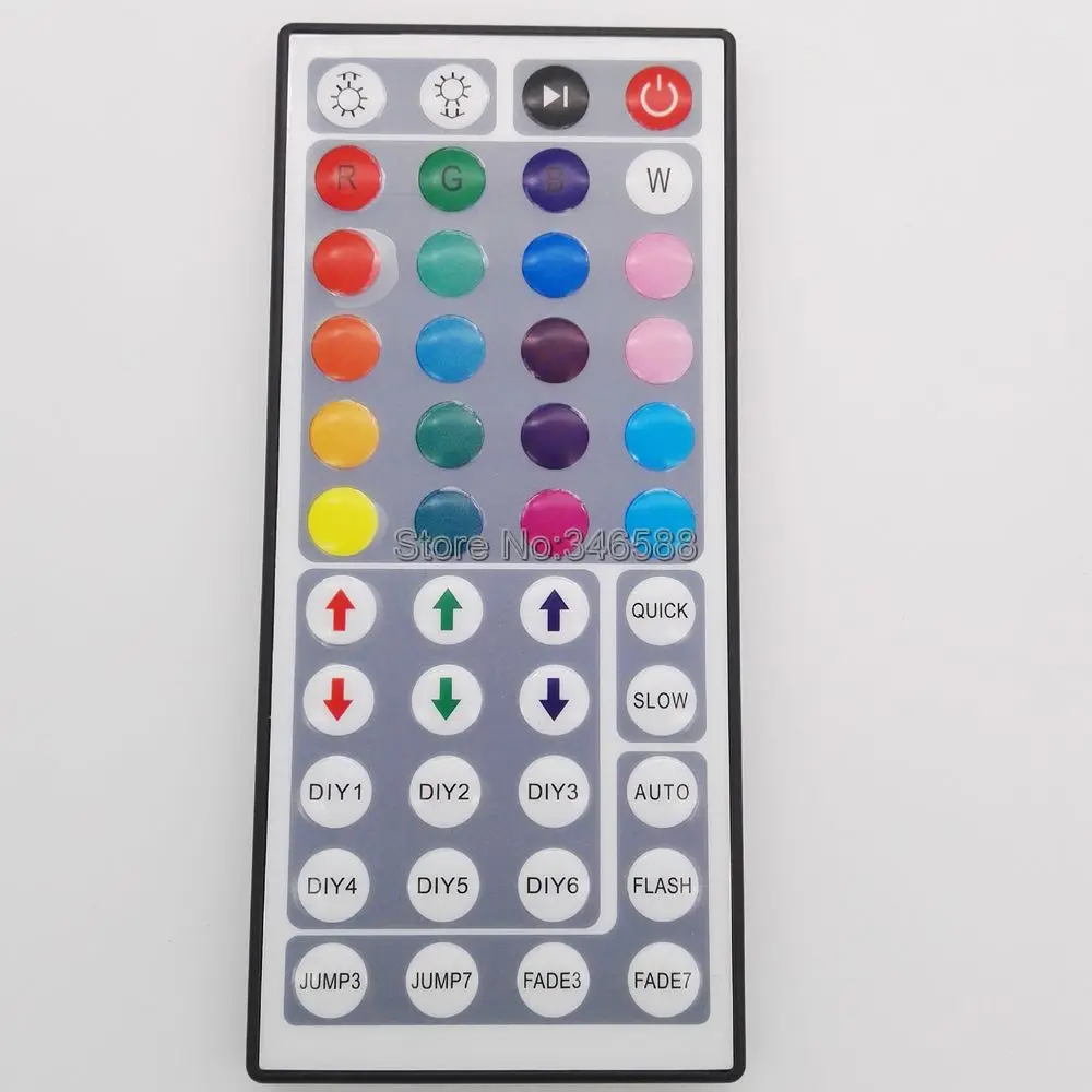LED Controller 44 Keys LED IR RGB Controler Infrared Remote LED Controller DC12V 6A For RGB SMD 3528 5050 LED Strip Tape