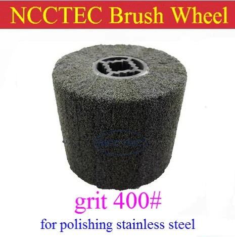 grit 400 NCCTEC Stainless steel wire drawing wheel brush FREE shipping | install in NCCTEC NSDM950 stainless steel grinder